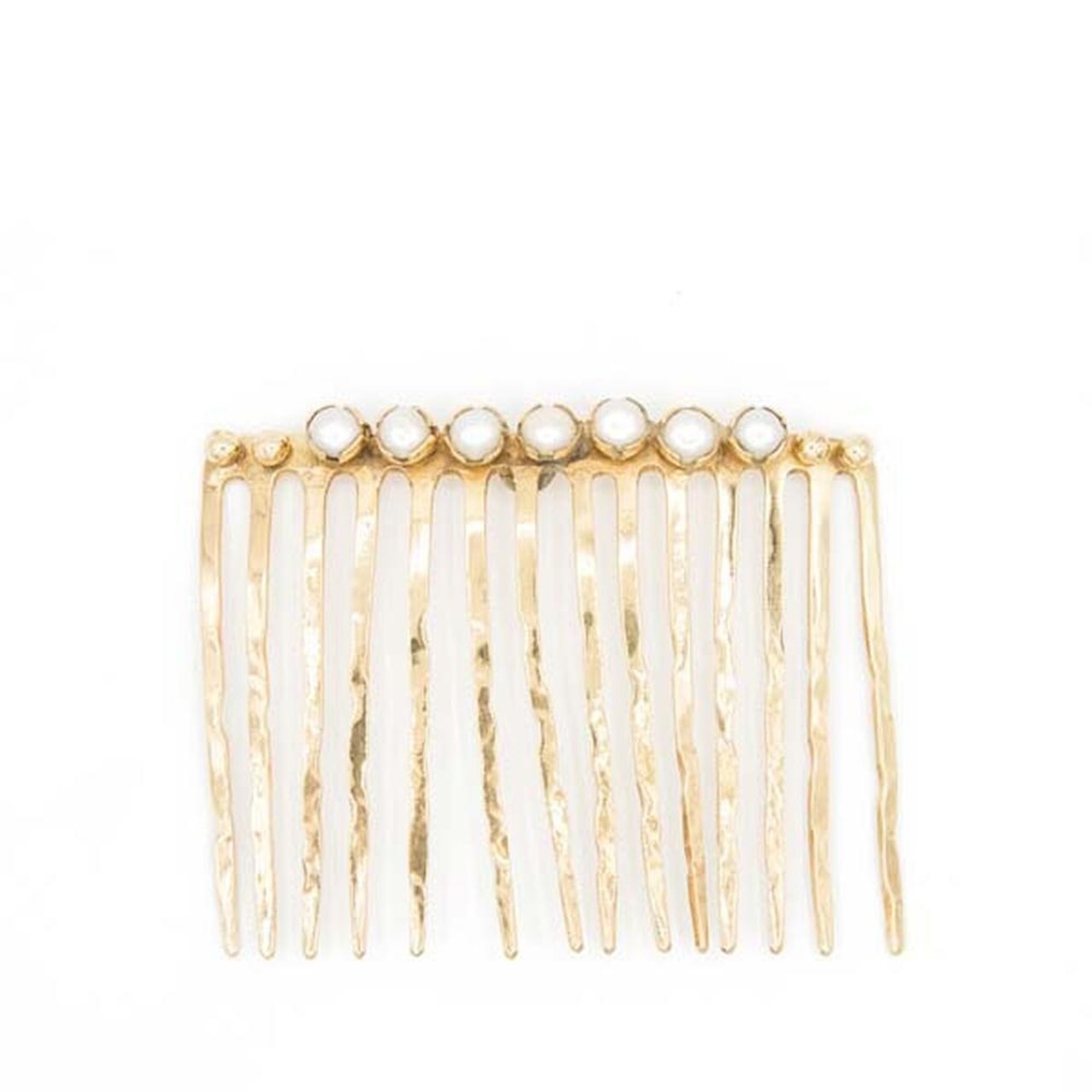 Edge Collections - Gold - Elegant Hair Accessory for Old Hollywood Glam - 1 Piece
